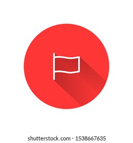 flag Vector icon . Lorem Ipsum Illustration design