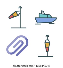 flag vector icon set