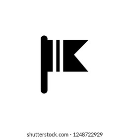 flag vector icon. flag sign on white background. flag icon for web and app