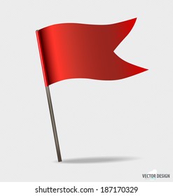 Flag. Vector illustration.