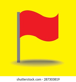 Flag. Vector illustration.