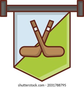 Flagge, Vektorgrafik auf transparentem Hintergrund. Symbole in Premium-Qualität. Vector Line Flaches Farbsymbol für Konzept und Grafikdesign.