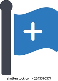 ilustración del vector de marca en un fondo transparente. Símbolos de calidad superior. Iconos vectoriales de glifos para diseño de conceptos y gráficos. 
