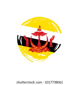 flag, vector illustration on a white background