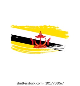flag, vector illustration on a white background