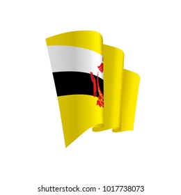 flag, vector illustration on a white background