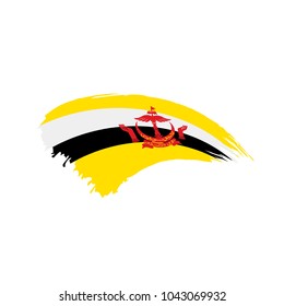 flag, vector illustration on a white background