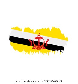 flag, vector illustration on a white background