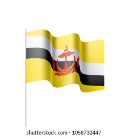 flag, vector illustration on a white background