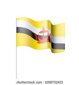 flag, vector illustration on a white background