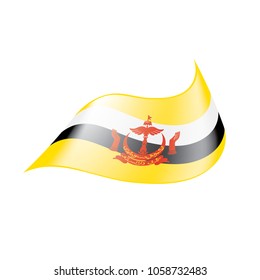 flag, vector illustration on a white background