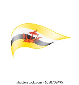 flag, vector illustration on a white background