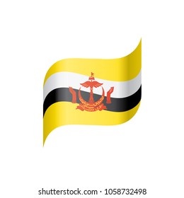 flag, vector illustration on a white background