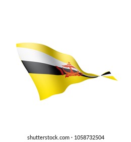 flag, vector illustration on a white background