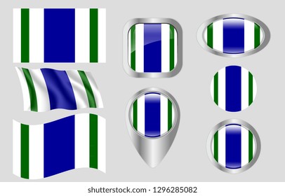 Flag of Vega Alta, Puerto Rico