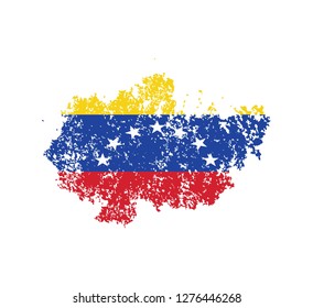 Flag Venezuela of the old state