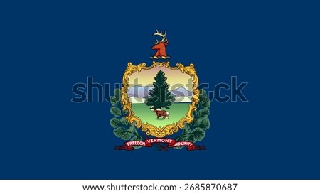 Flag of Vermont 16:9, Vermont Flag