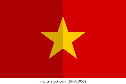 flag of vietnam on background