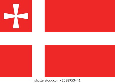 The of a Flag of Volyn Oblast.