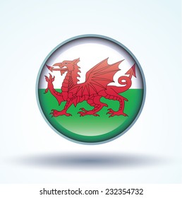 1,098 Wales flag button Images, Stock Photos & Vectors | Shutterstock