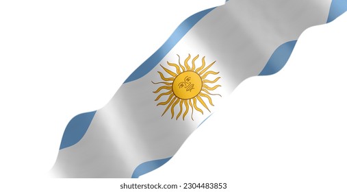 Flag wallpaper background with oblique style