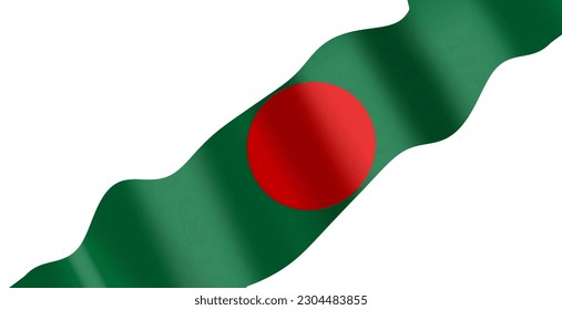 Flag wallpaper background with oblique style