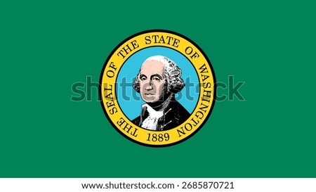 Flag of Washington 16:9, Washington Flag