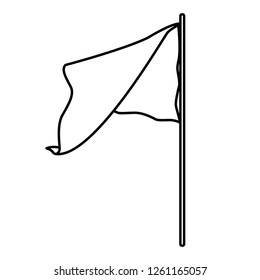 flag waving icon
