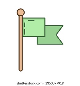 flag  waving   sign  