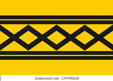 flag of west midlands, england.
