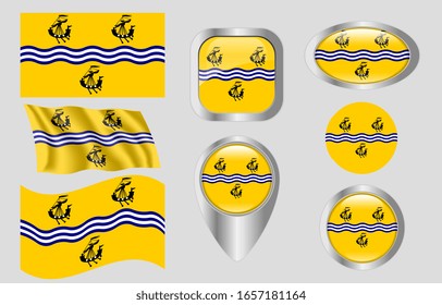 Flag of Western Isles Council Flag, Scotland