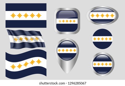 Flag of Wheeling, West Virginia