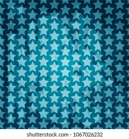Flag White Star Background Blue pattern