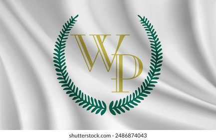 Flag of Willow Park, Texas, USA. Realistic waving flag of Willow Park vector background.