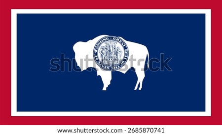 Flag of Wyoming 16:9, Wyoming Flag