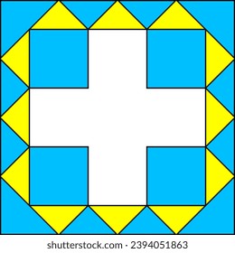 The of a flag of Zbarazh