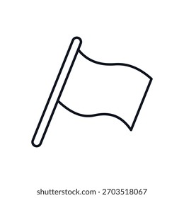 Icono de Vector Flaglet Ilustración de stock