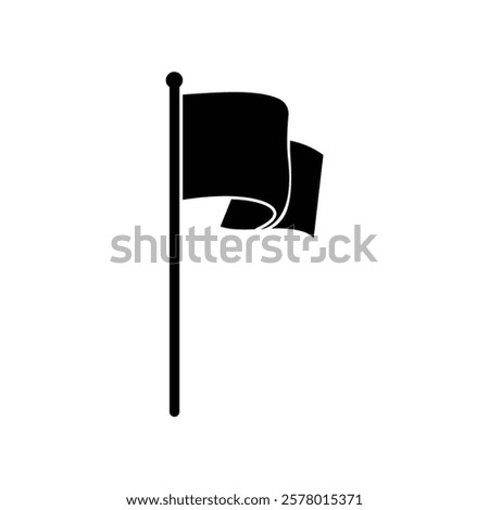 flagpole icon vector design illustration