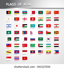 Flags of Asia