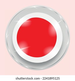 banderas de países asiáticos y asia 3d ball