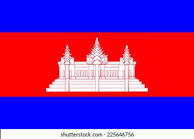 Flags of cambodia