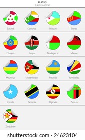 Flags Of Eastern Africa Countries 5