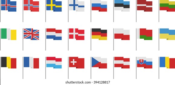 Flags of Europe