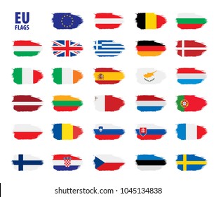 flags of the european union