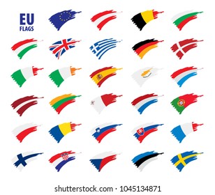 flags of the european union