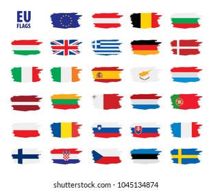 flags of the european union