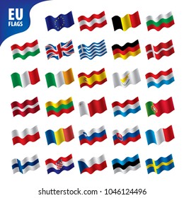 flags of the european union