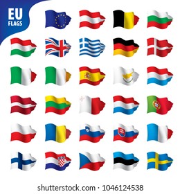 flags of the european union