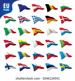 flags of the european union