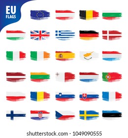 flags of the european union